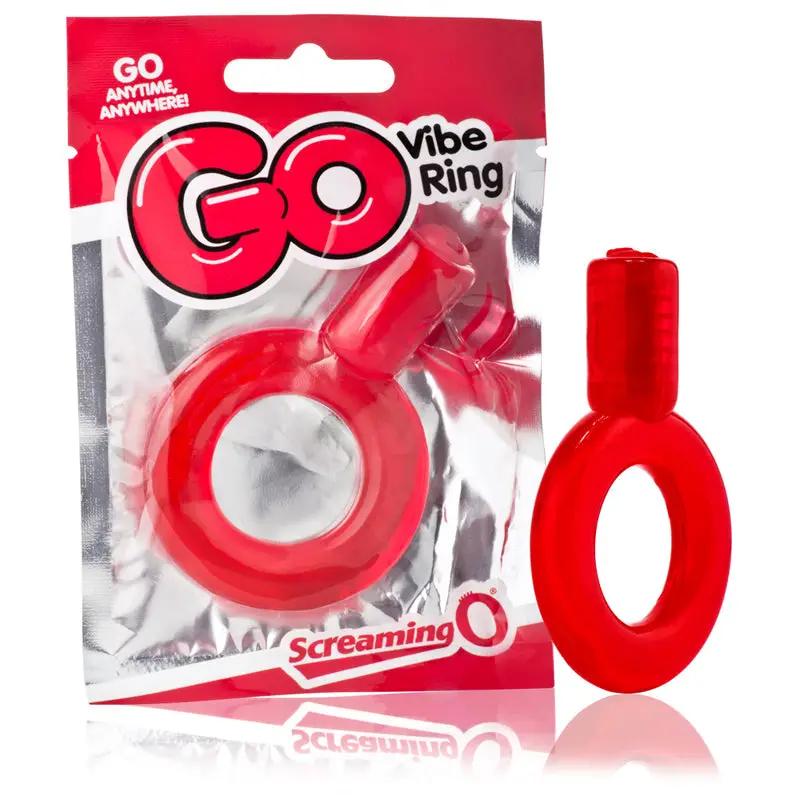 Screaming O GO Vibe Ring Red by Screaming O