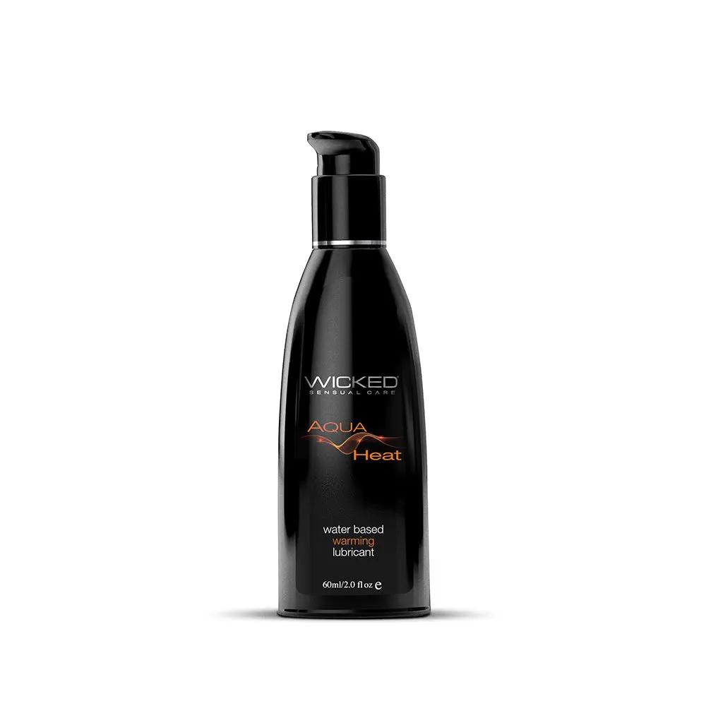 Wicked Aqua Heat Water-Based Warming Lubricant 2 oz. by Wicked