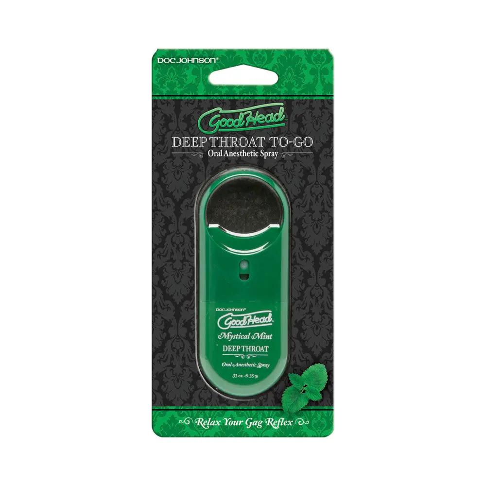 Goodhead to Go - Deep Throat Spray .33oz. Mystical Mint by Doc Johnson