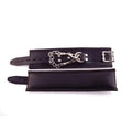 Rouge Wrist Cuffs, Padded Black by Rouge Garments