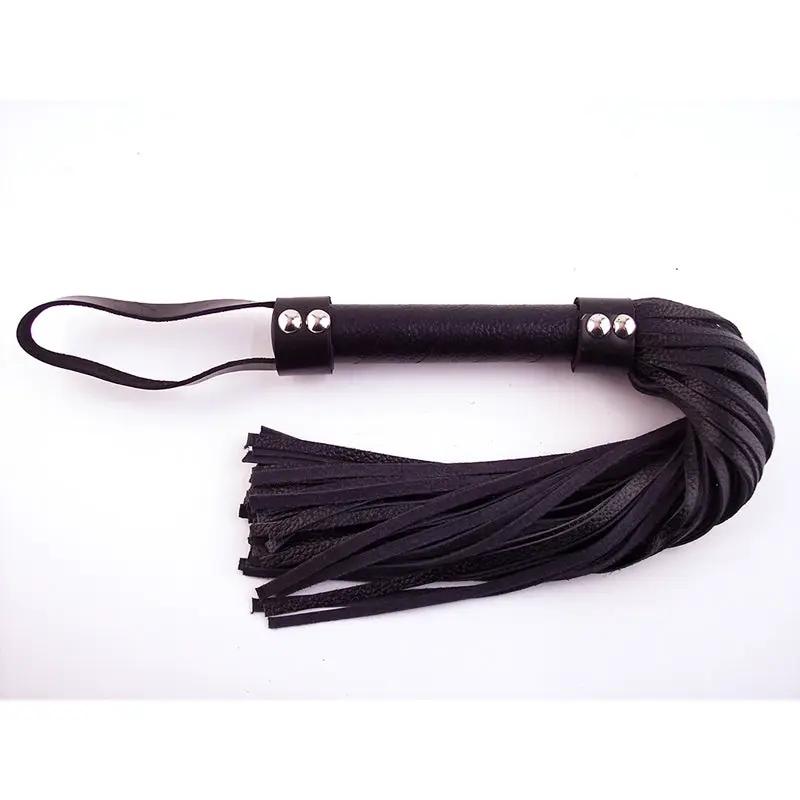 Rouge Flogger, H-Style Leather Black by Rouge Garments