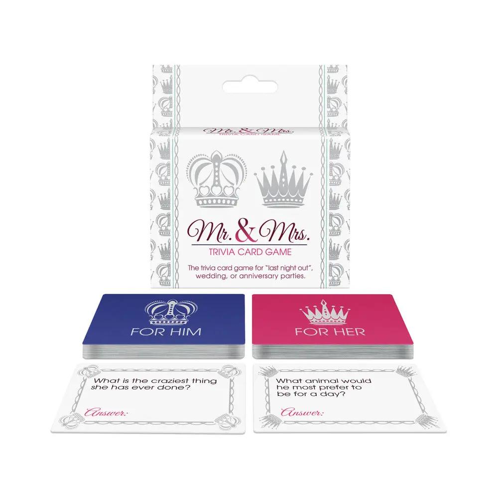 Mr. and Mrs. Trivia Card Game by Kheper Games