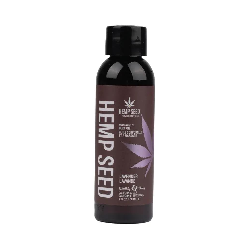 Earthly Body Massage Oil Lavender 2oz by Earthly Body