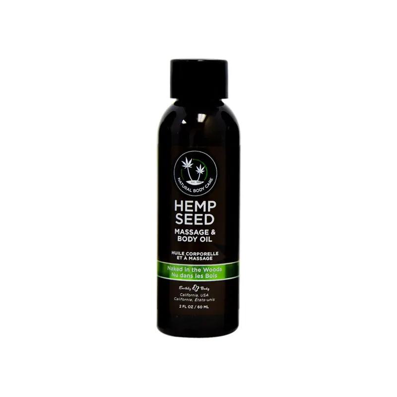 Earthly Body Massage Oil Naked in the Woods 2oz by Earthly Body