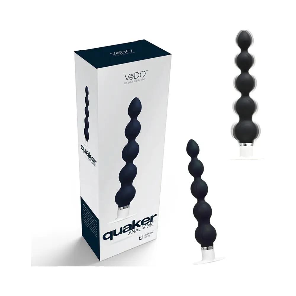 VeDO Quaker Anal Vibe Just Black by VeDO