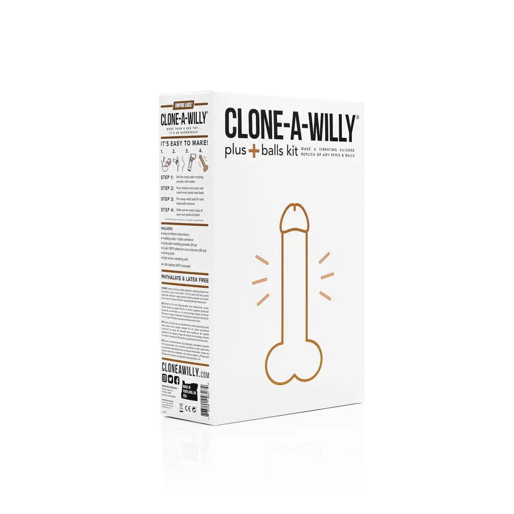 Clone-A-Willy Plus with Balls Light Skin Tone by Clone-A-Willy