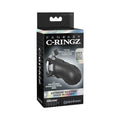 Fantasy C-Ringz Extreme Silicone Cock Blocker Locking Chastity Cage Black by Pipedream