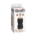 PDX Tight Grip Pussy & Ass Dual Density Squeezable Masturbator Beige/Black by PDX Brands