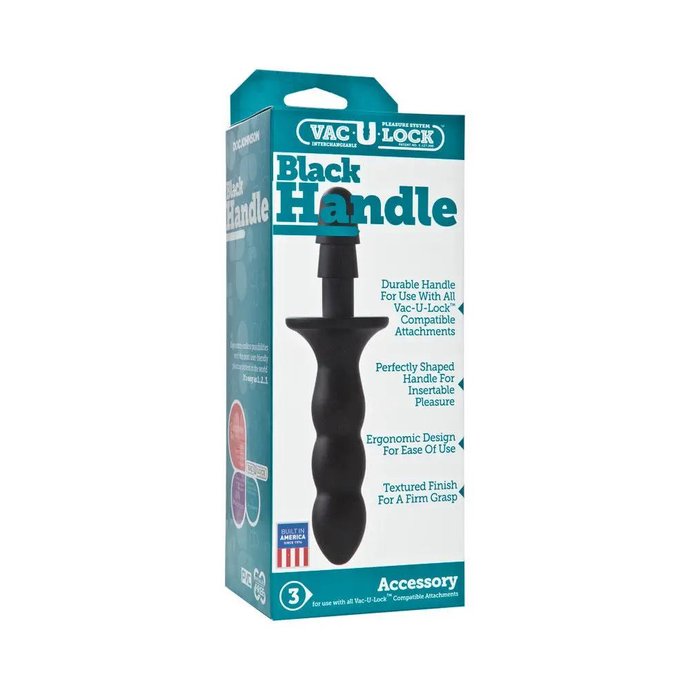 Vac-U-Lock - Black Handle Black by Doc Johnson