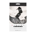 Sinful Vinyl Wrist Cuffs Black by NS Novelties