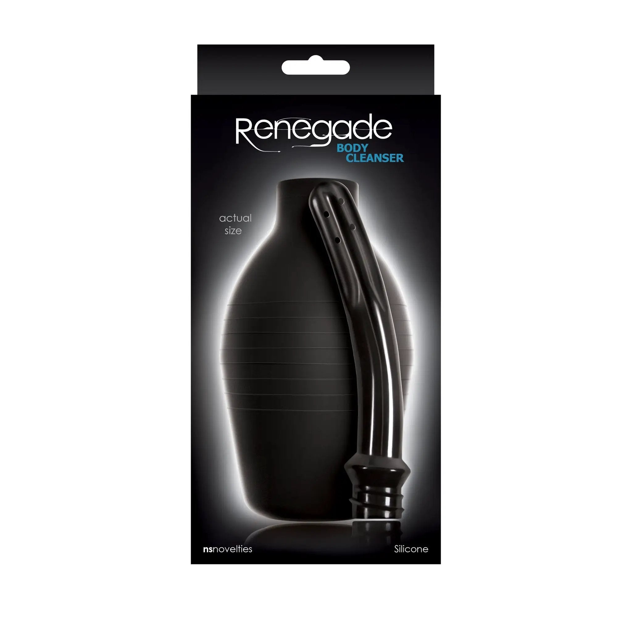 Renegade Body Cleanser Douche Black by NS Novelties