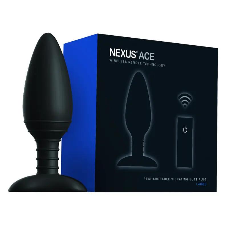 Nexus Ace Large Remote Control Vibrating Butt Plug by Nexus