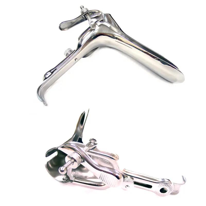 Stainless Steel Vaginal Speculum by Rouge Garments