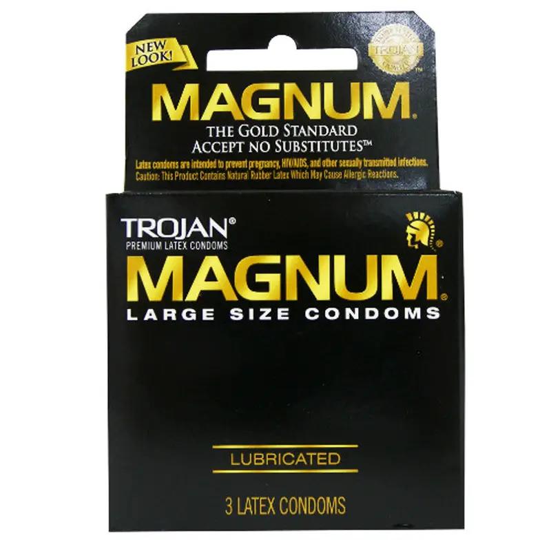 Trojan Magnum Larger Size Condoms 3-Pack by Paradise Marketing