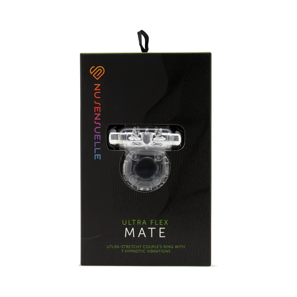 Nu Sensuelle Mate Ultra Flex Couple's Ring Clear by Nu Sensuelle