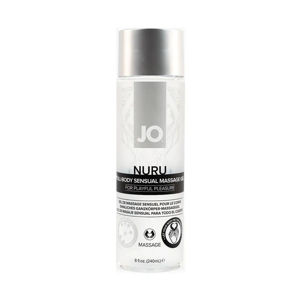JO Nuru Full-Body Sensual Massage Gel 8 oz. by System JO