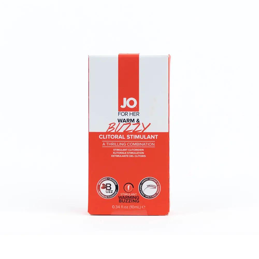 JO Warm & Buzzy Clitoral Stimulant 0.34 oz. by System JO