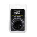 Rock Solid Convex Black C Ring in a Clamshell by Rock Solid