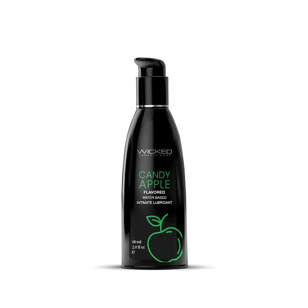Wicked Aqua Candy Apple Water-Based Lubricant 2 oz. by Wicked