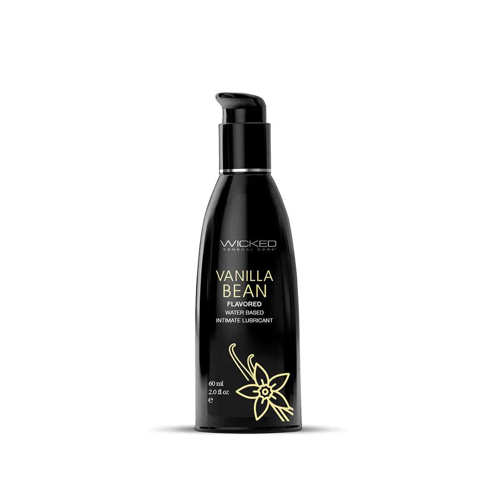 Wicked Aqua Vanilla Bean Water-Based Lubricant 2 oz. by Wicked