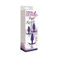 Gossip Rump Rockers 3-Piece Silicone Anal Plug Training Set Violet by Curve Novelties