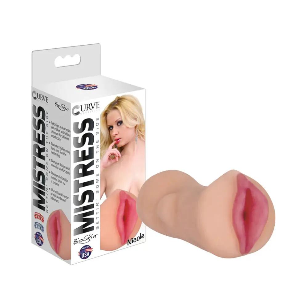 Curve Toys Mistress Nicole Vaginal Stroker Beige by Curve Novelties