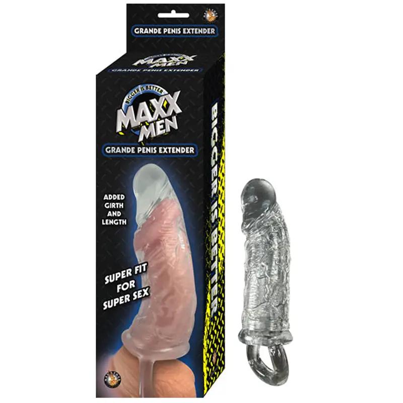 Maxx Men Grande Penis Sleeve Clear by Nasstoys