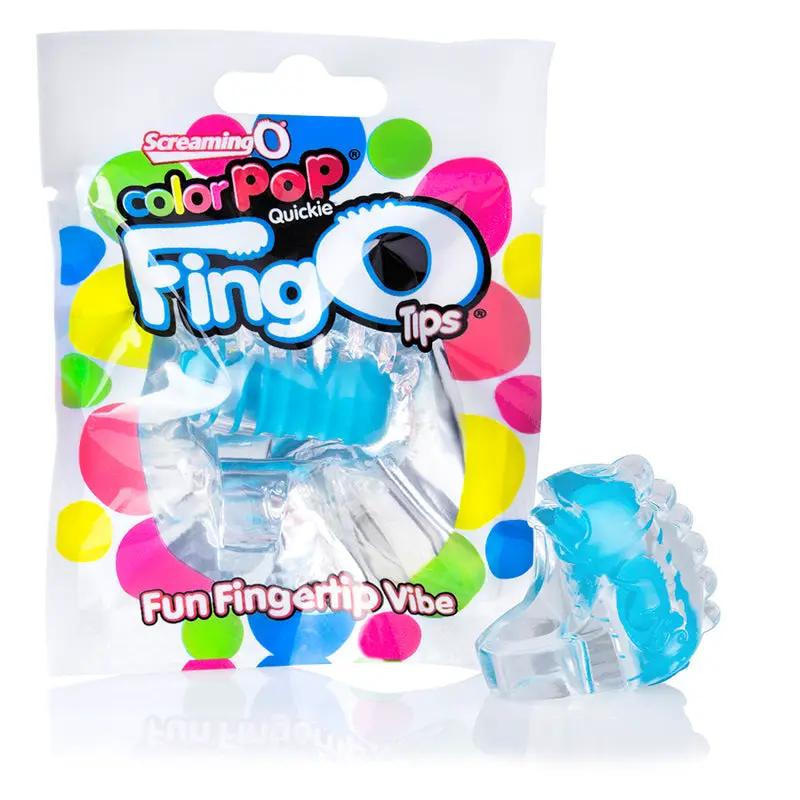 Screaming O ColorPop FingO Tip Blue by Screaming O