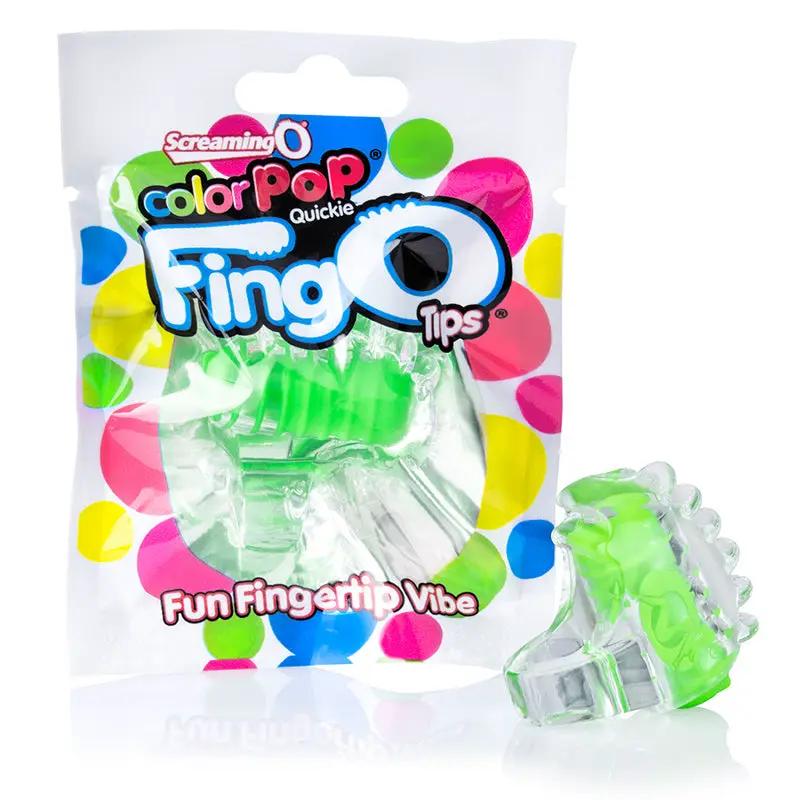Screaming O ColorPop FingO Tip Green by Screaming O