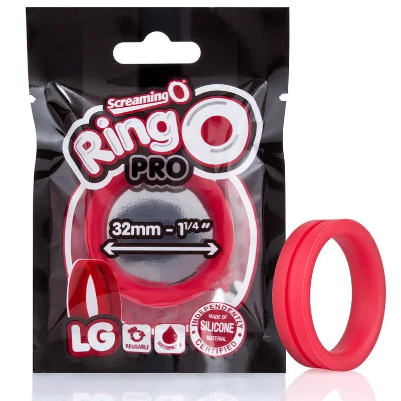 Screaming O RingO Pro Lg Red by Screaming O
