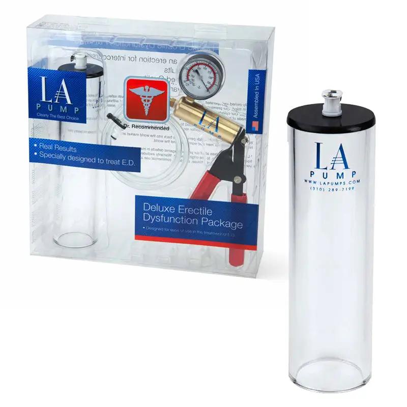 LA Pump Deluxe Erectile Dysfunction Package 1.75 x 9in, packaged by LA Pump