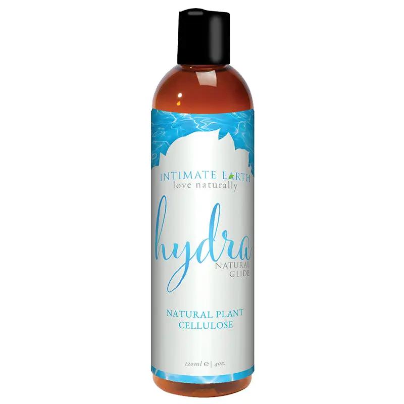 Intimate Earth Hydra Water Based Natural Glide with Plant Cellulose 4 oz. by Intimate Earth