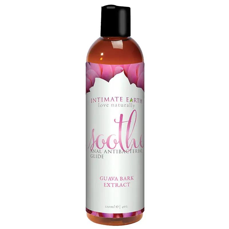Intimate Earth Soothe Anal Antibacterial Glide with Guava Bark Extract 4 oz. by Intimate Earth