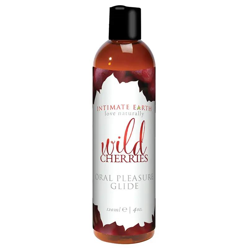 Intimate Earth Wild Cherries Flavored Glide 120 ml/4 oz by Intimate Earth