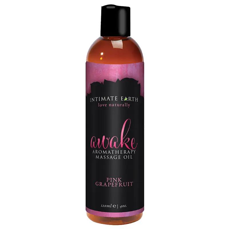 Intimate Earth Awake Massage Oil 120 ml/4 oz by Intimate Earth
