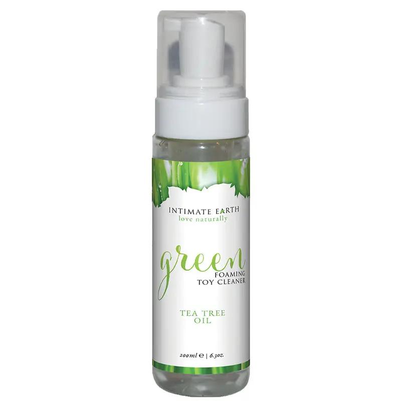 Intimate Earth Green Foaming Toy Cleaner with Tea Tree Oil 6.3 oz. by Intimate Earth