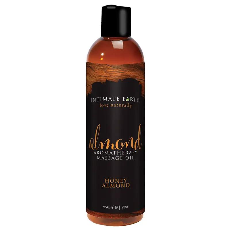 Intimate Earth Honey Almond Aromatherapy Massage Oil 4 oz. by Intimate Earth