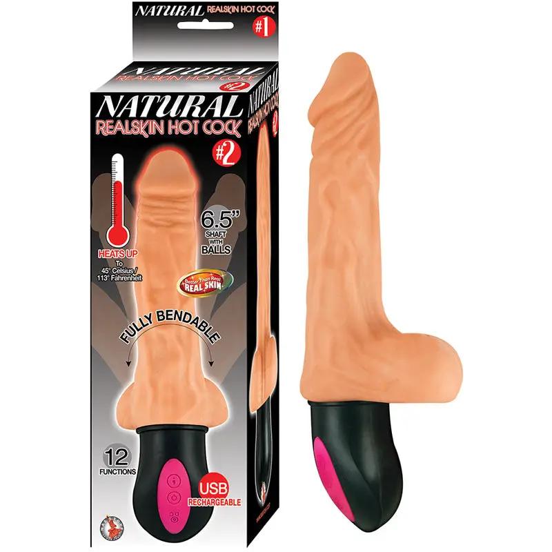 Natural Realskin Hot Cock #2 Light by Nasstoys