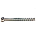 Rouge Beaded Urethral Sound w/Stopper by Rouge Garments