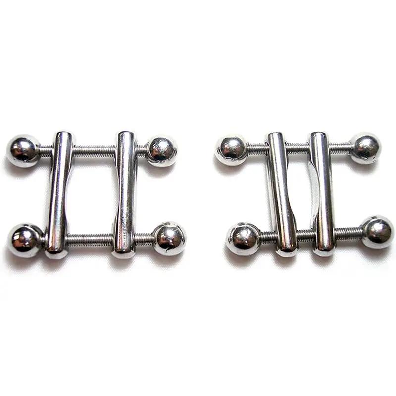 Rouge Ball End Nipple Clamps by Rouge Garments