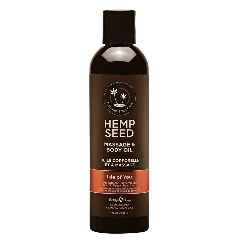 Earthly Body Massage Oil Isle of You 8oz by Earthly Body