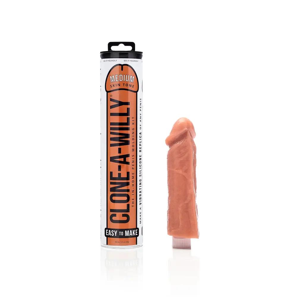 Clone-A-Willy DIY Vibrating Dildo Kit Medium Skin Tone by Clone-A-Willy