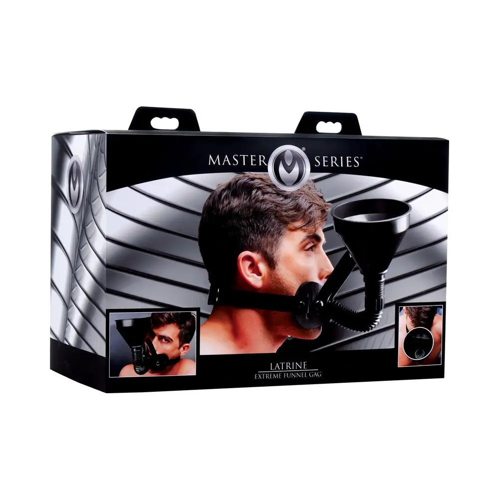 Master Series Latrine Extreme Funnel Gag by XR Brands