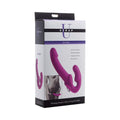 Strap U Evoke Vibrating Strapless Silicone Strap-On Dildo by XR Brands