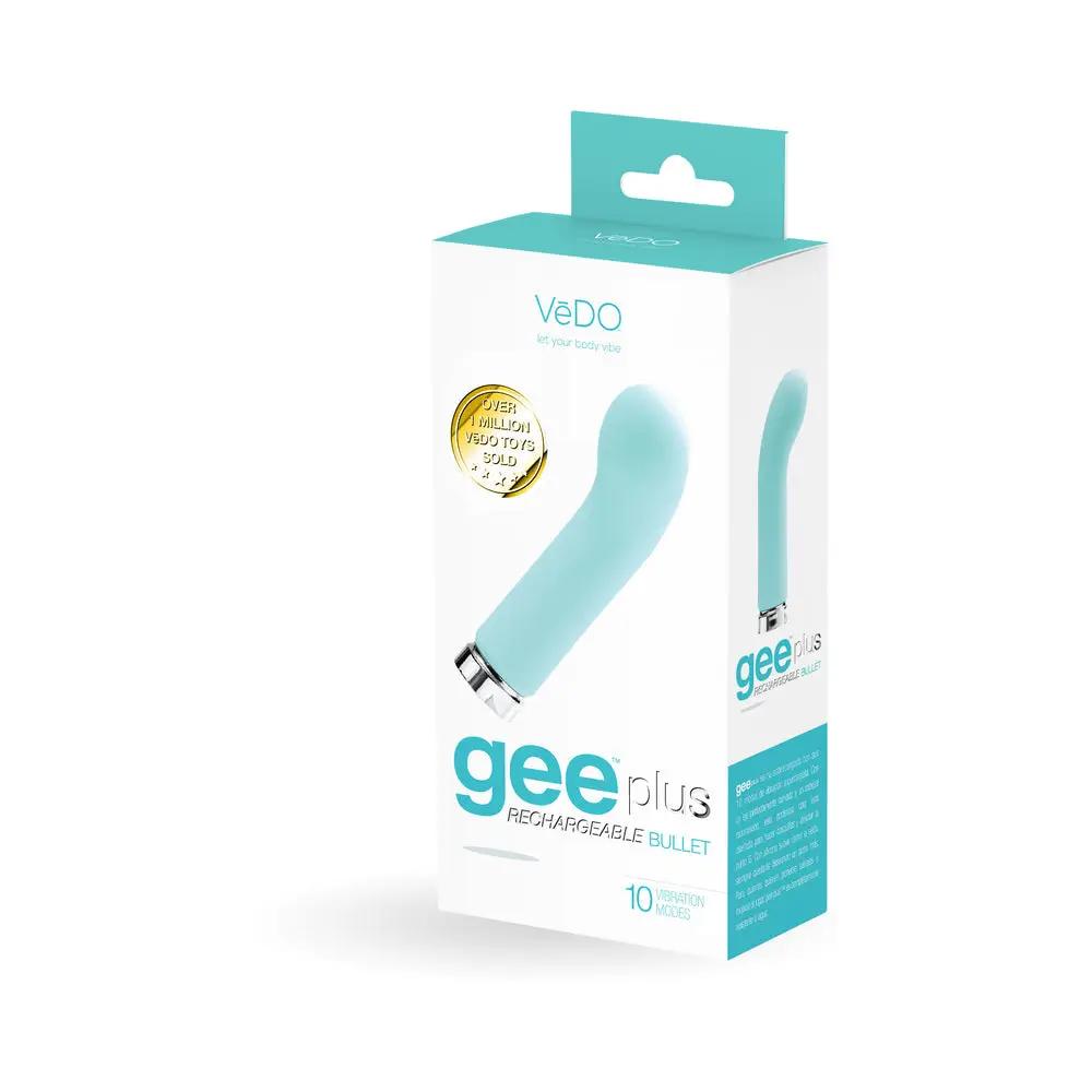 VeDO Geeplus Rechargeable Vibe - Tease Me Turquoise by VeDO