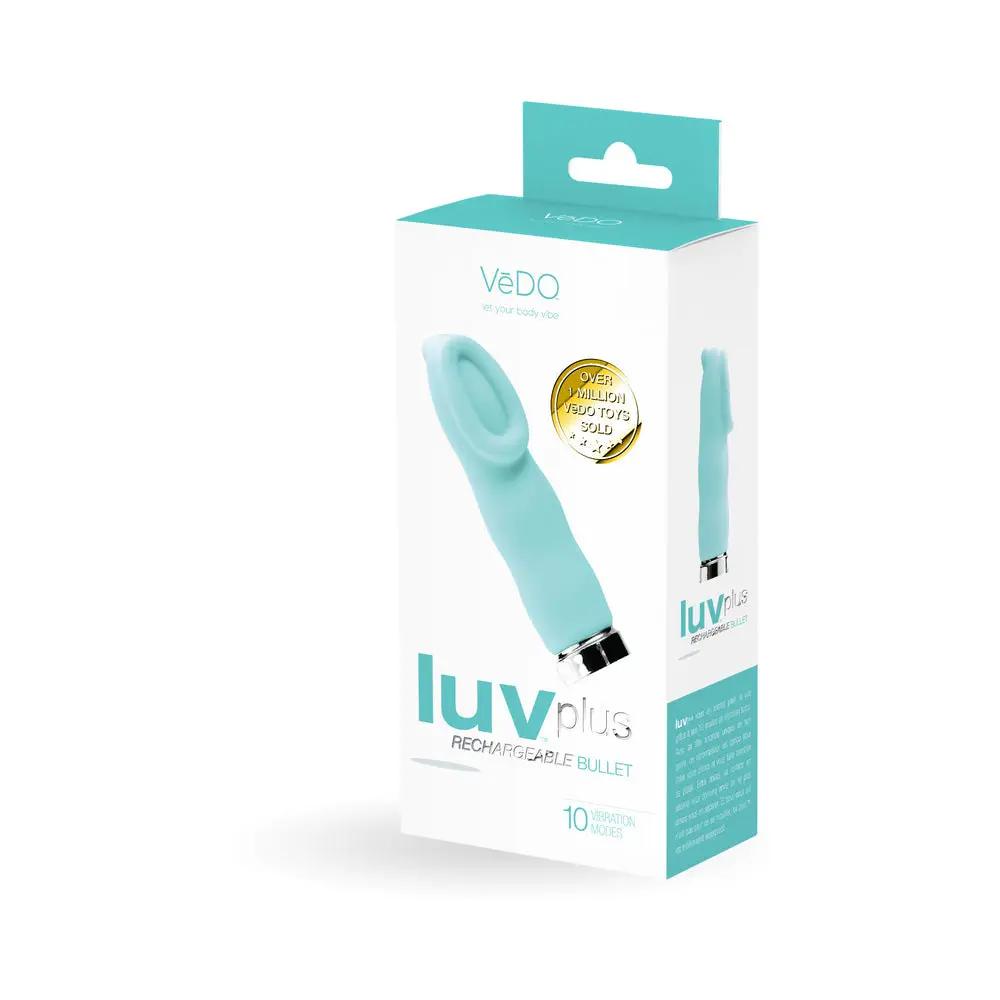VeDO Luvplus Rechargeable Vibe - Tease Me Turquoise by VeDO