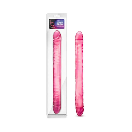B Yours 18 in. Double Dildo Pink by Blush