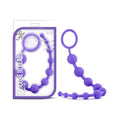 Luxe Silicone 10 Beads for Anal Play Purple by Blush