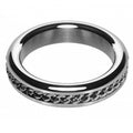 M2M Chrome C-Ring w/Chain Design 1.875in by PHS International