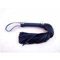 Rouge H-Style Leather Flogger Blue by Rouge Garments